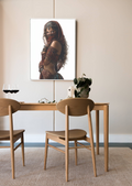 Veiled Arabian Woman Canvas Wall Art