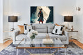 Samurai Archer Canvas Wall Art | Japanese Warrior Decor